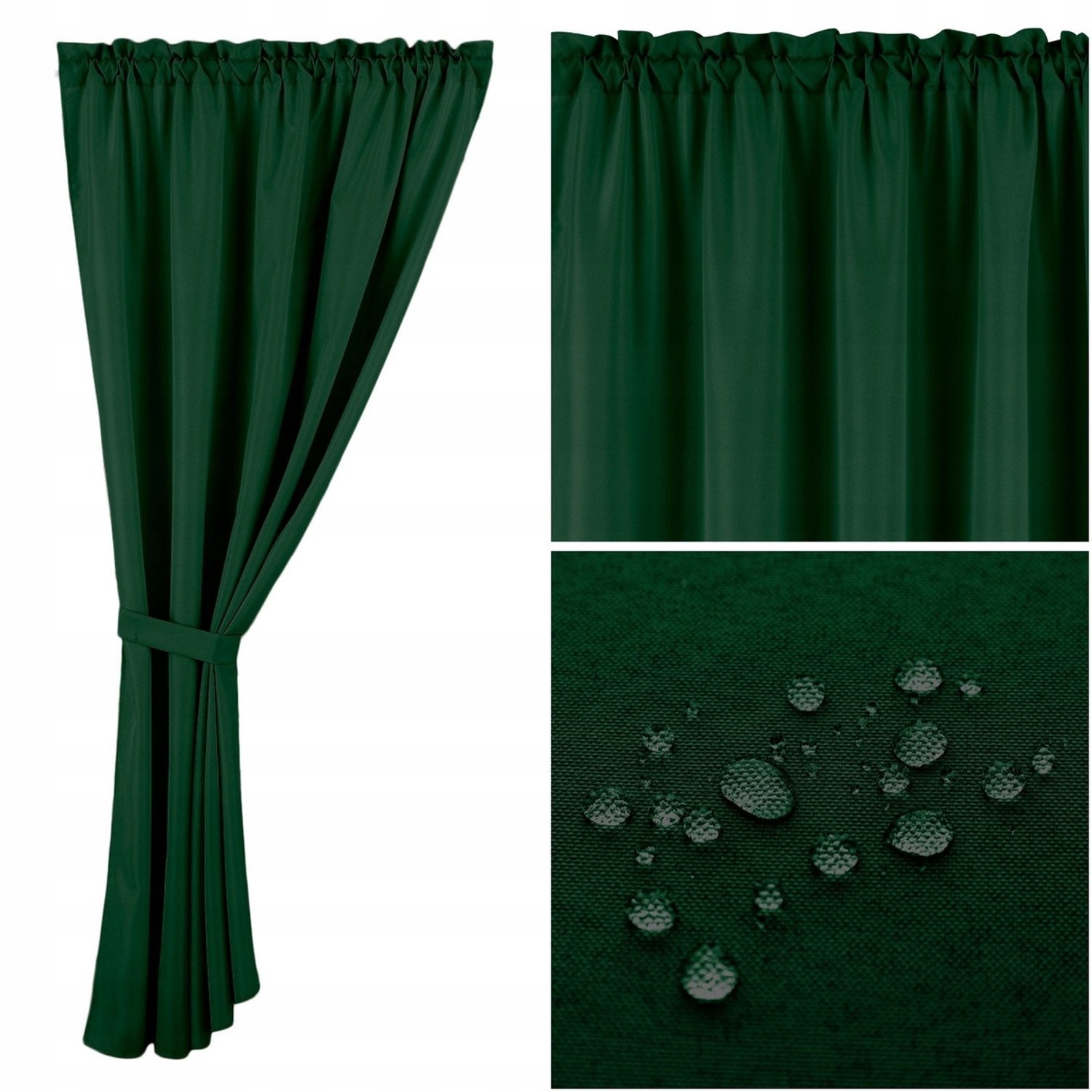 Waterdicht Terrasscherm 155x220 cm Groen - voor Tuinhuisje & Pergola