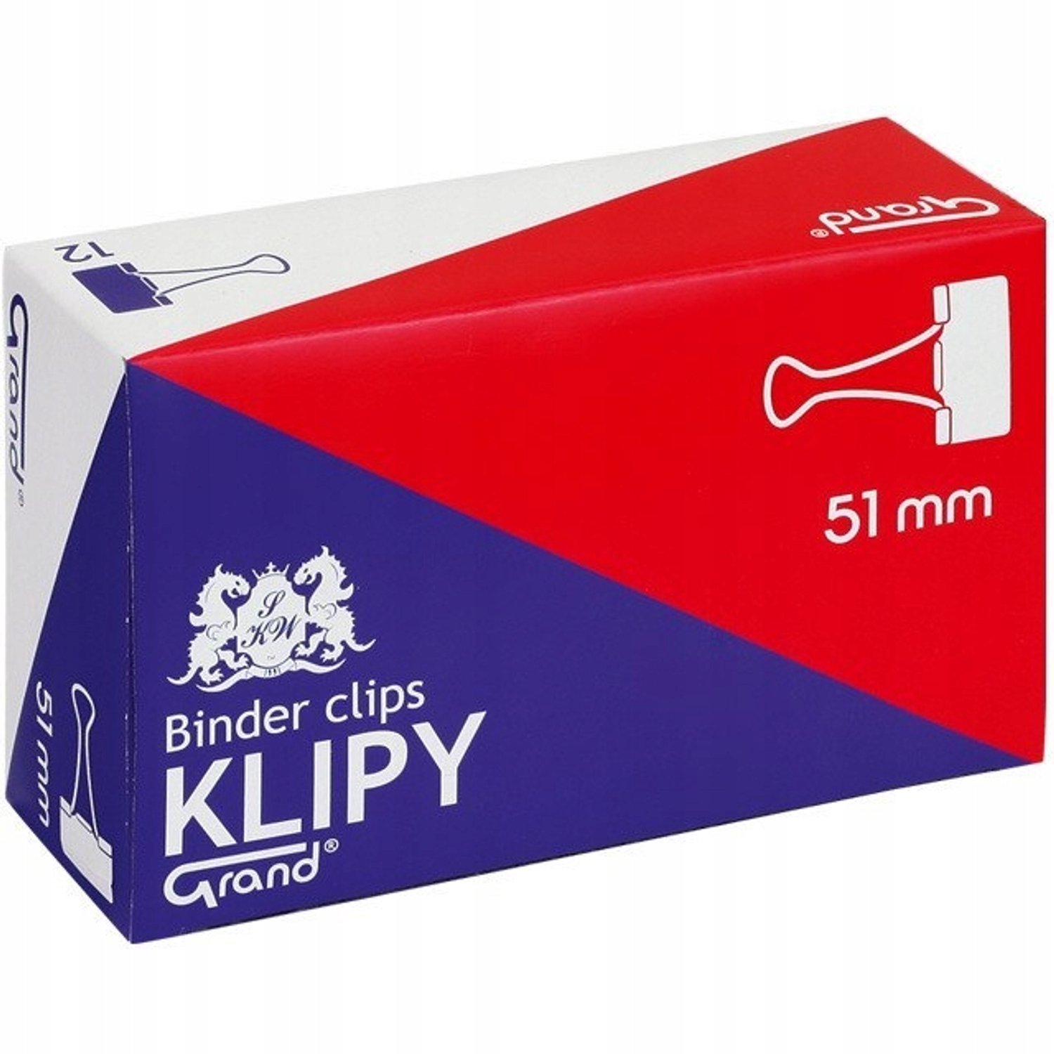 Klipjes voor Papier 51mm (12 stuks) - Metaal
