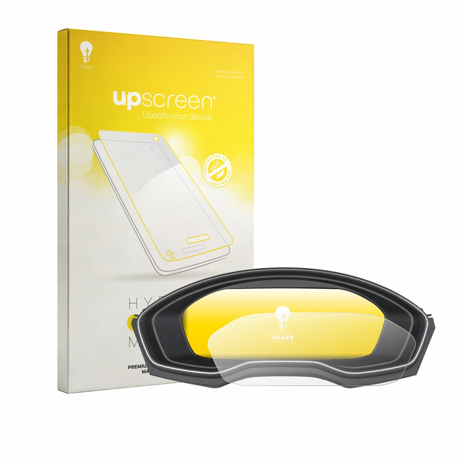 upscreen - Screenprotector voor Audi A4 B9 2019-2024 Virtual Cockpit Plus 12.3" - Folie Beschermfolie Beschermglas matte