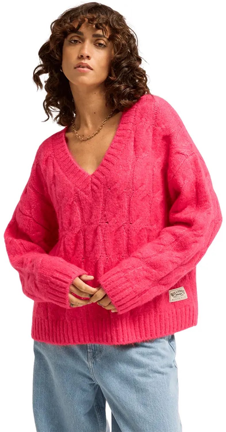Billabong Cozy Cables Trui XS Vrouw Roze
