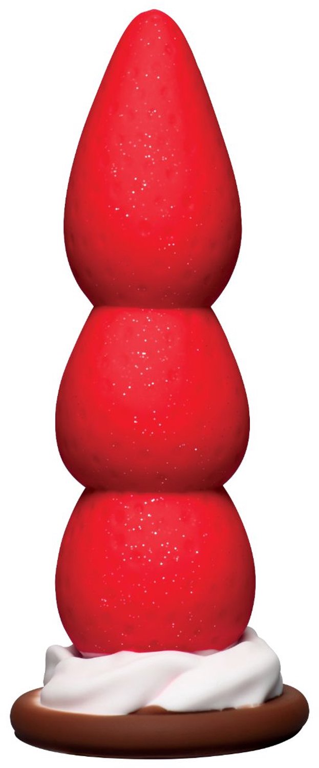 Simply Sweet - Strawberry Sweet Cream Dildo - 19,8 cm