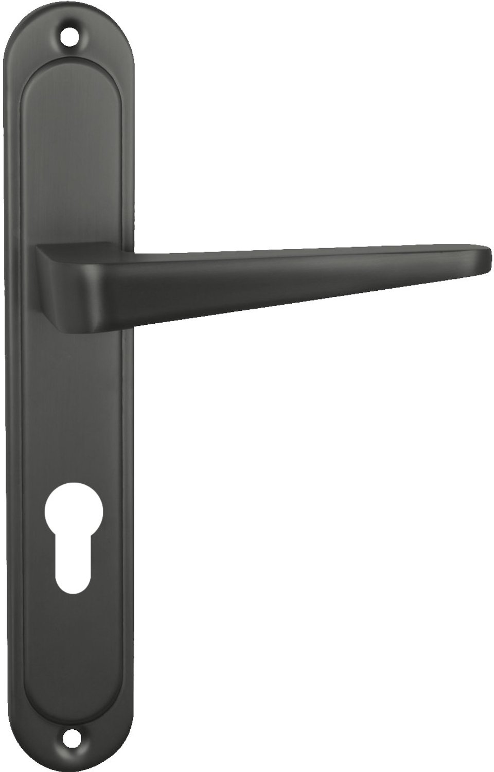 domino deurkruk 72 deurkrukset PZ-profielcilinder Set deurkruk voor binnendeur, kantoordeur, kelderdeur & binnendeur L-vorm deurbeslag van Aluminiuml