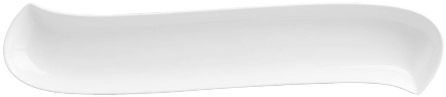 Rechthoekige schaal Vague, diameter 37 cm