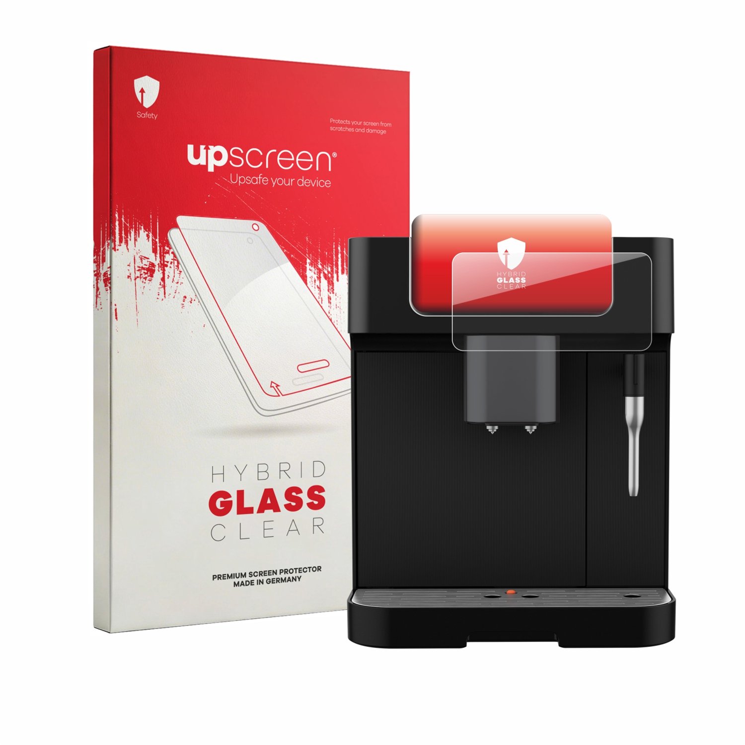 upscreen - Screenprotector voor Grundig KVA 6230 - Folie Beschermfolie Beschermglas transparant