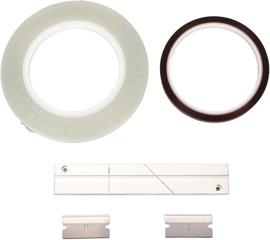 Universele Splicing Block Kit voor Open Reel Tape Media met Splicing Tape, Leiding Tape en Snijbladen voor Audioprofessionals — afbeelding 5