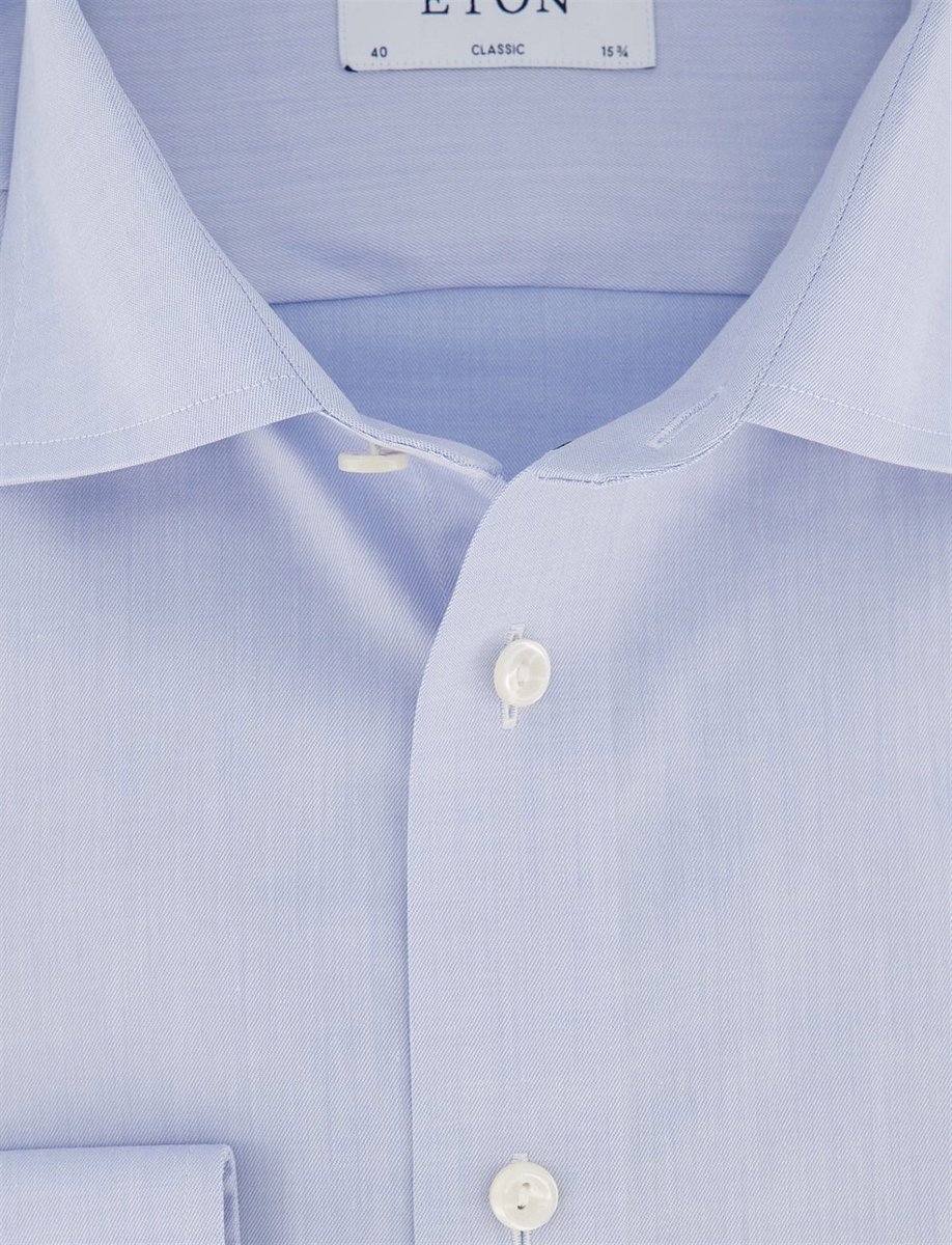 Eton overhemd Classic Fit lichtblauw