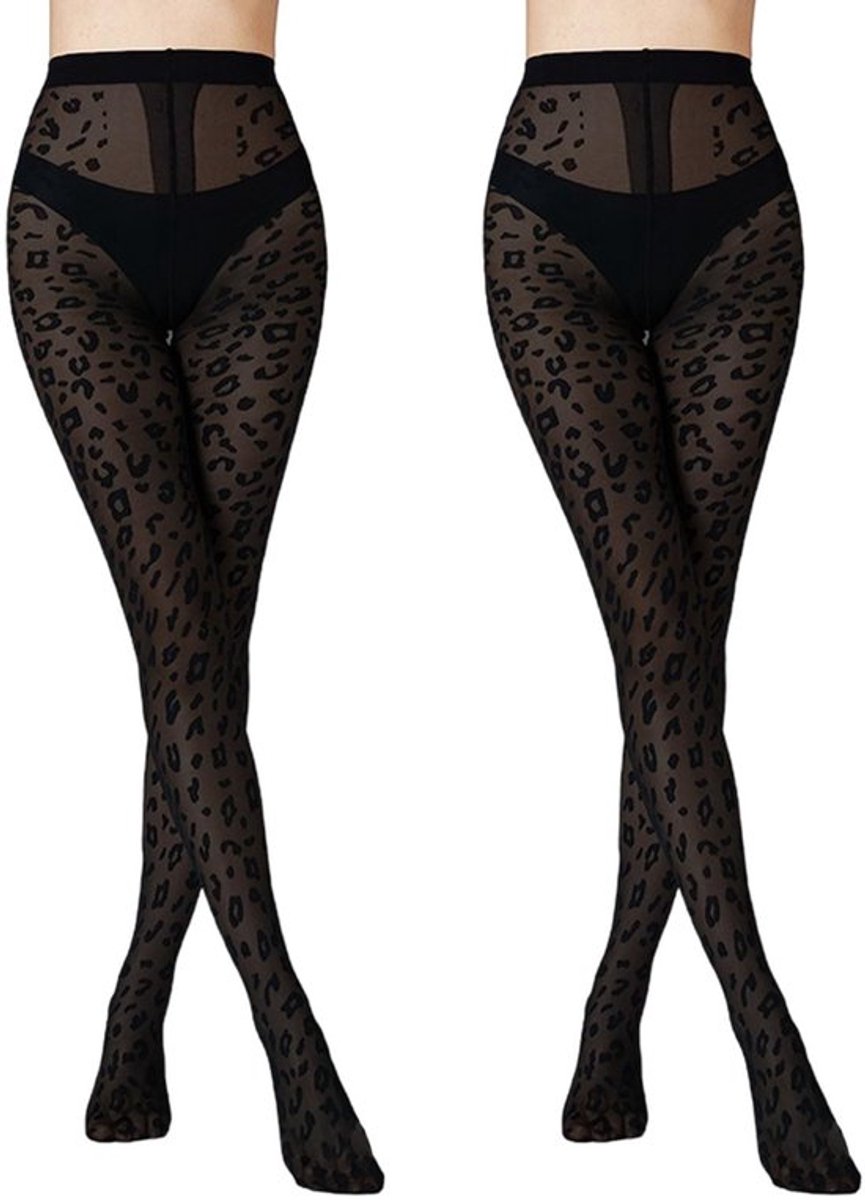 Store_8 - Dierenprint Kousen - Sexy Tights - Hoge Rekbaarheid - 2 Stuks