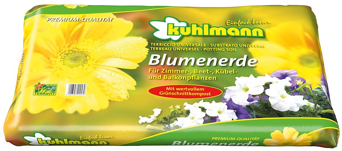 Kuhlmann Bloemenaarde Kamer- Border- Kuip- en Balkonplanten 10 liter