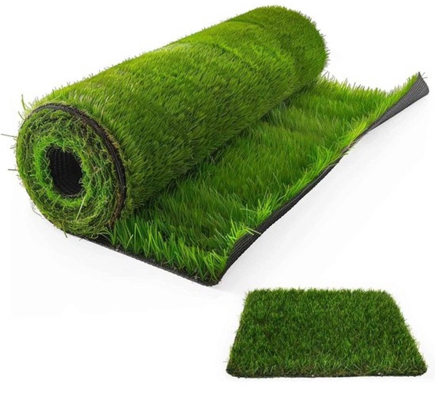Kunstgras Gazon - Synthetisch gras - Tuin en terras - Huisdiervriendelijk drainage - 1x10 m 25 mm - Groen