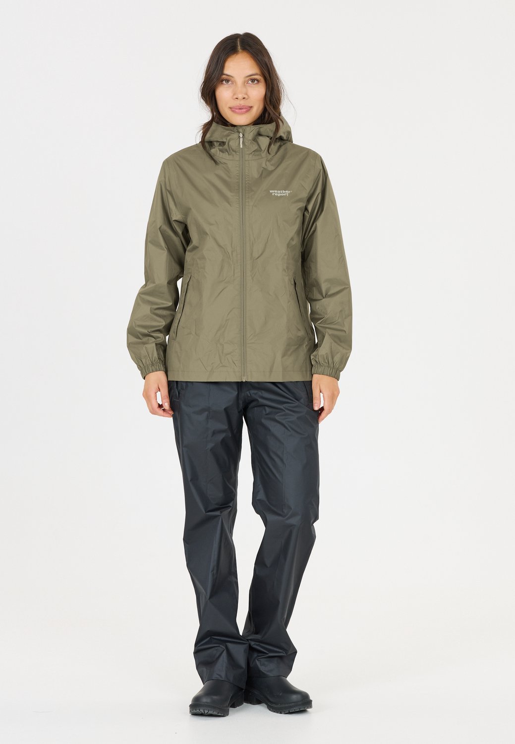 Weather Report Regenjacke Pack’way Groen