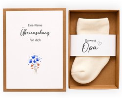 Milaboo Geschenkdoos voor zwangerschapsaankondiging (Opa)
