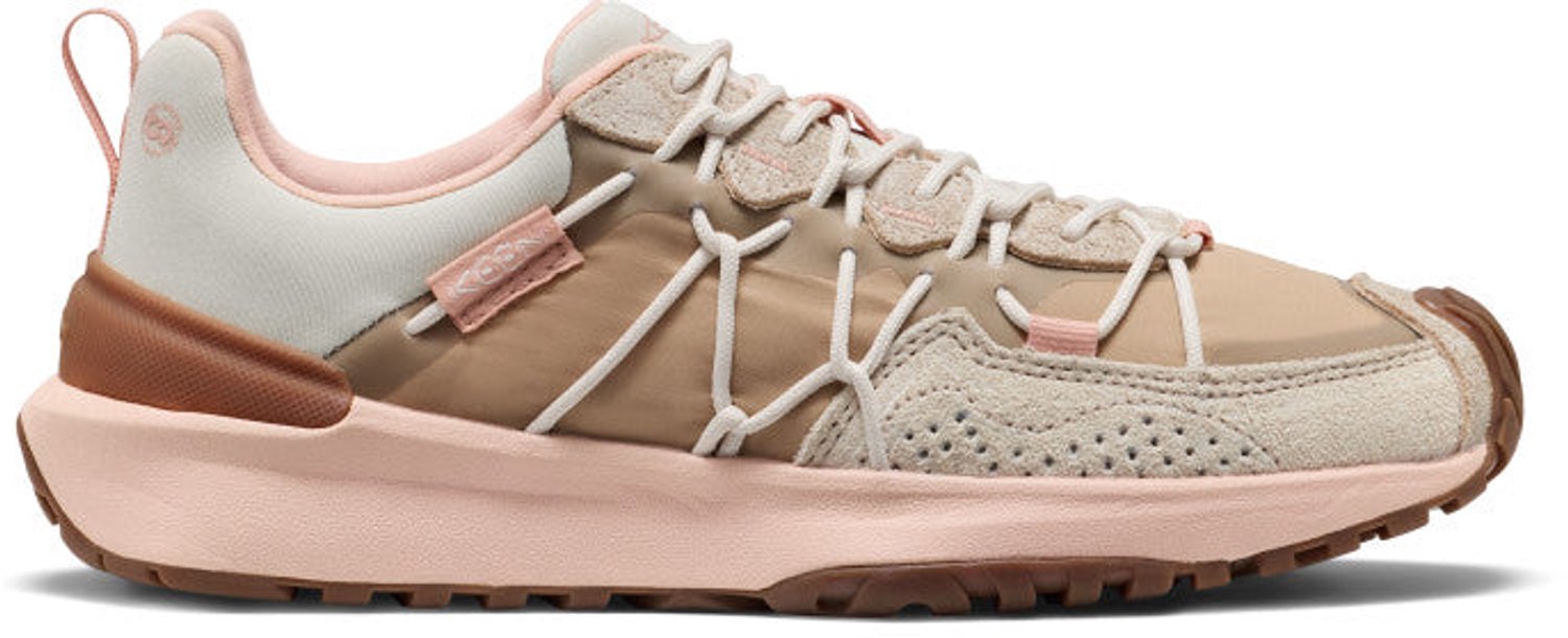 Uneek Trekker Dames Sneakers Leer Taupe