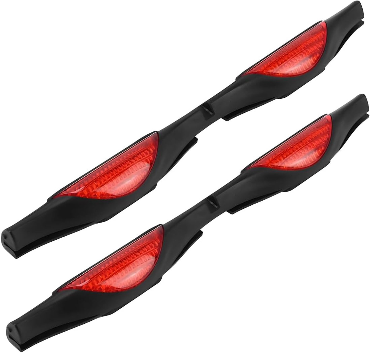 Auto beschermstrip set van 2 - Deurrand bescherming met reflector - Impactbescherming - Voorkom krassen op autodeuren - ShopVlot
