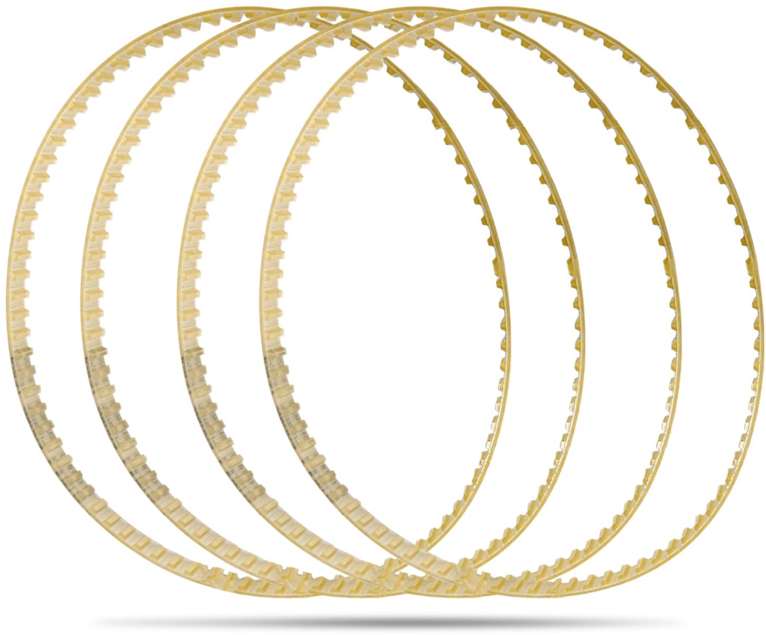 Aandrijfriem voor zwembadreiniger, vervanging voor Aquabot Parts 3302 A3302PK riemen, 4 stuks - ShopVlot