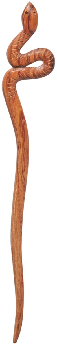 Slang haarstaaf haarstokken haaraccessoires van hout