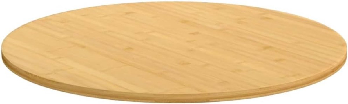 Tafelblad rond bamboe 60 cm