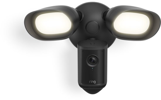 Ring Floodlight Camera Wired Pro 2e Generatie Zwart