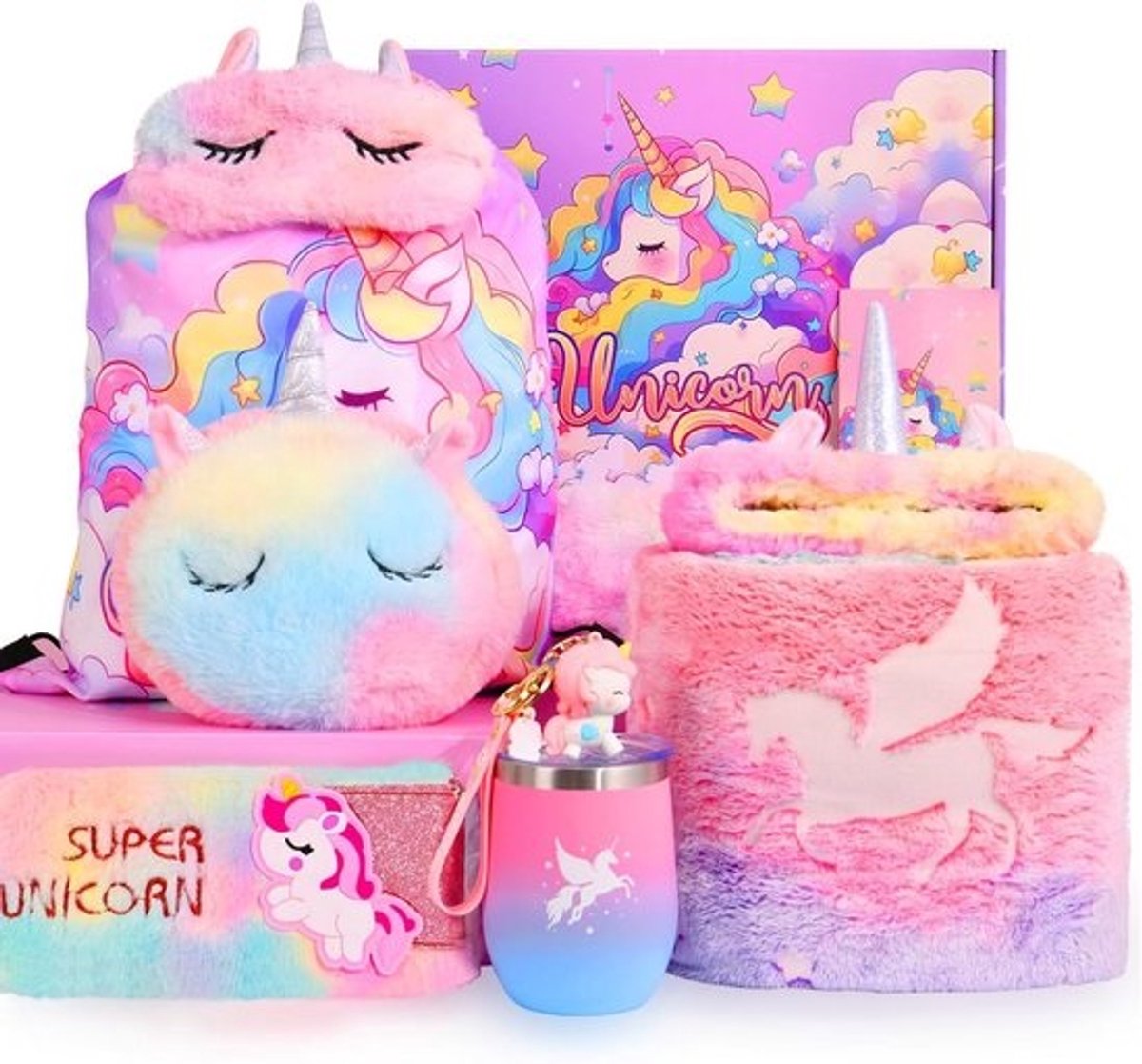Unicorn Cadeau voor Meisjes en Kinderen, Verjaardagscadeau voor Kinderen 3-12 Jaar