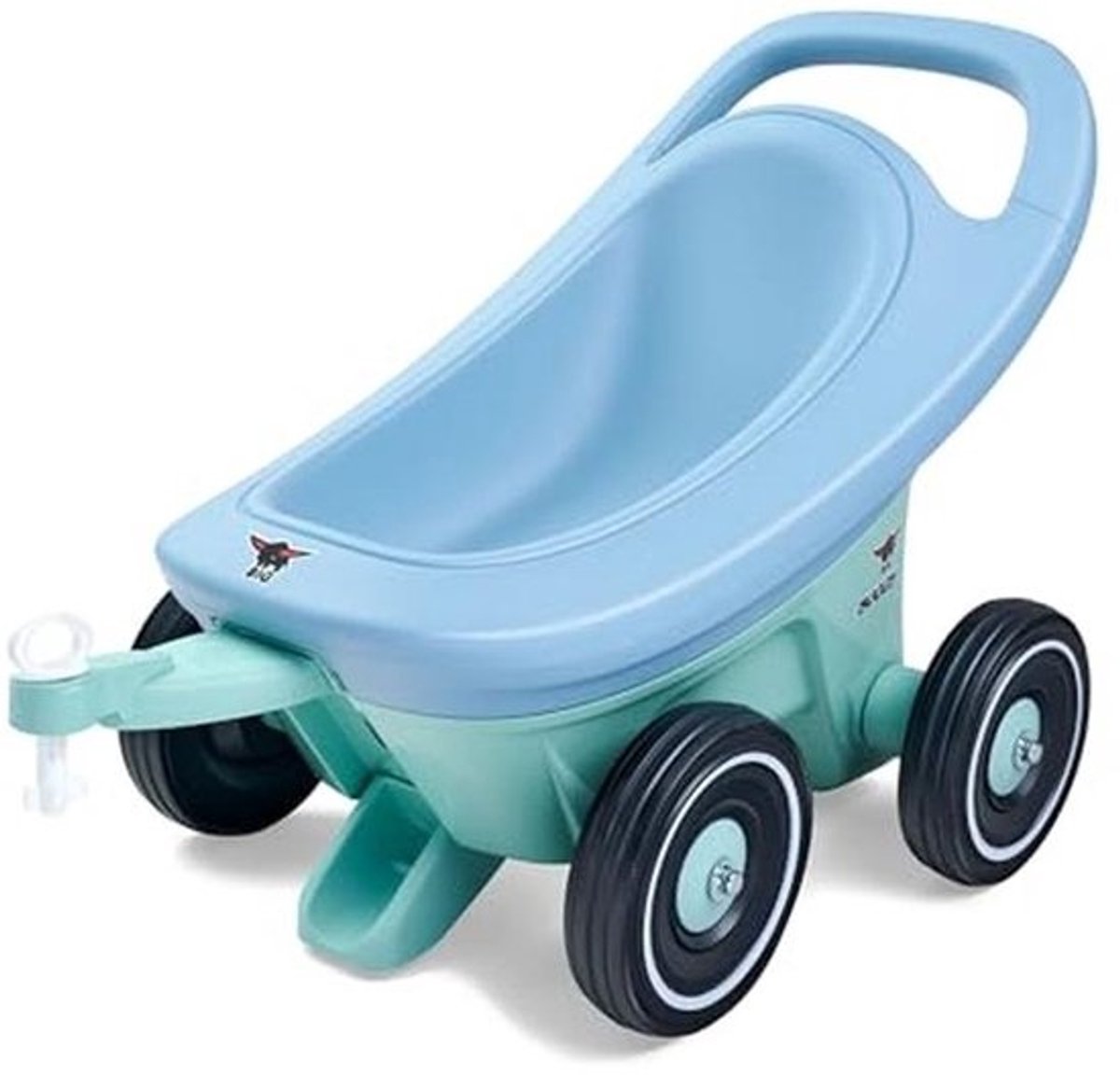 3-in-1 Loopfiets met Verstelbare Remfunctie voor Kinderen vanaf 1 Jaar - Blauw Turquoise