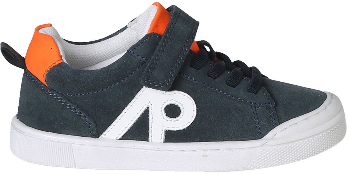 Vertbaudet Jongenssneakers van leer met elastische veters
