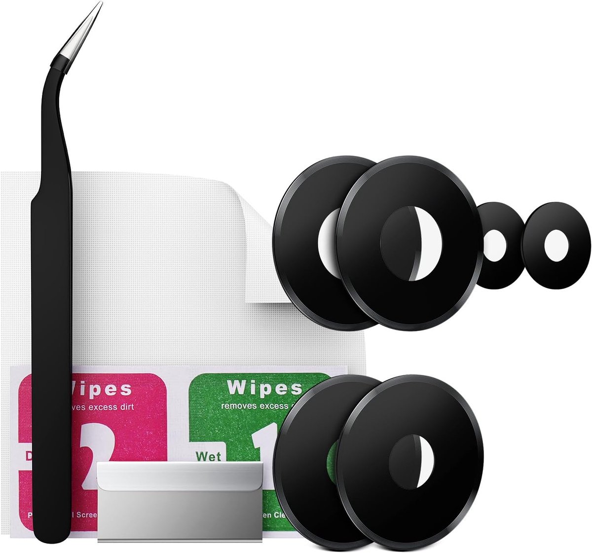 2-pack glazen lenzen voor Xiaomi Redmi Note 13 4G