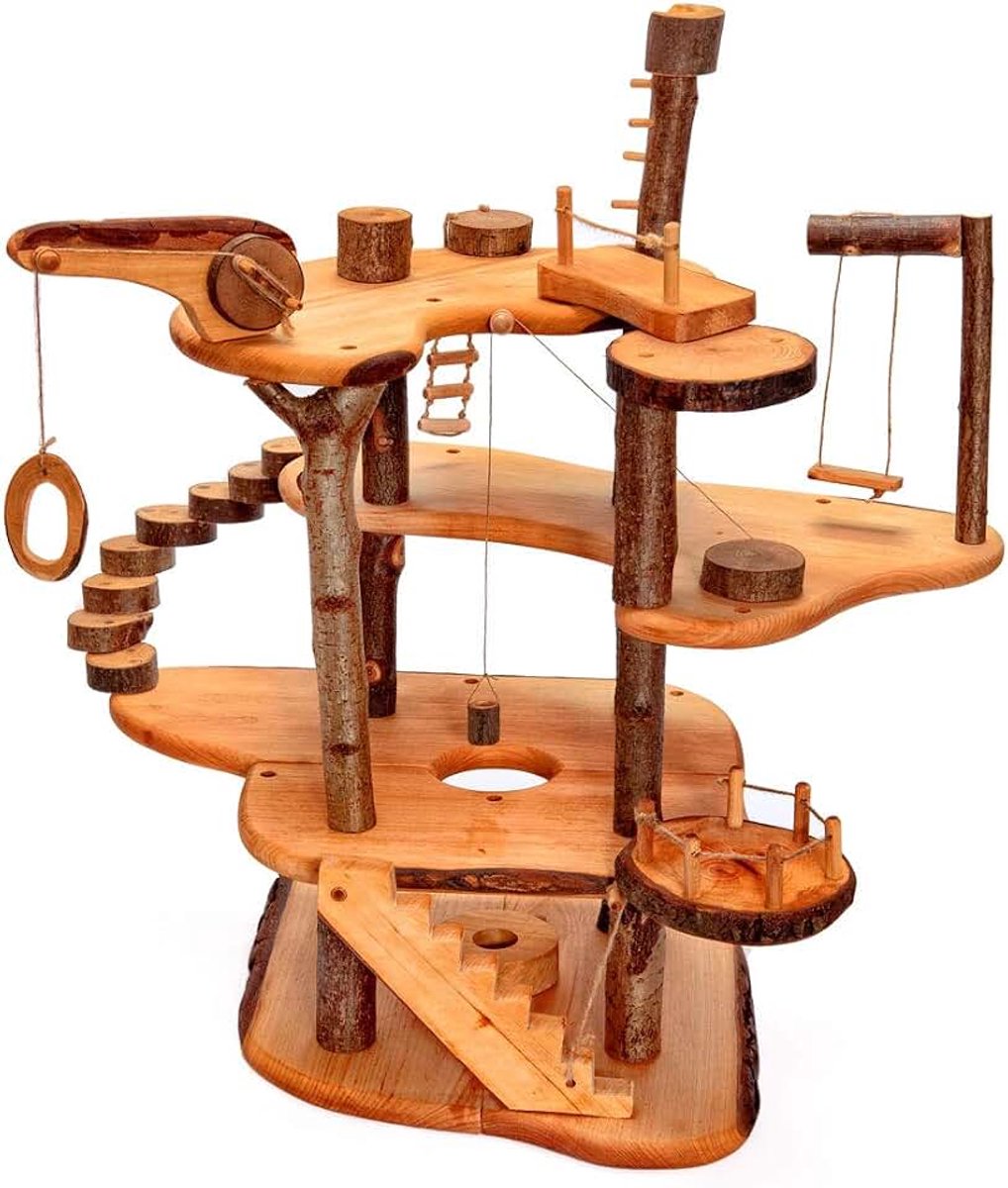 Houten Tree House - Boomhuis Zeer Groot