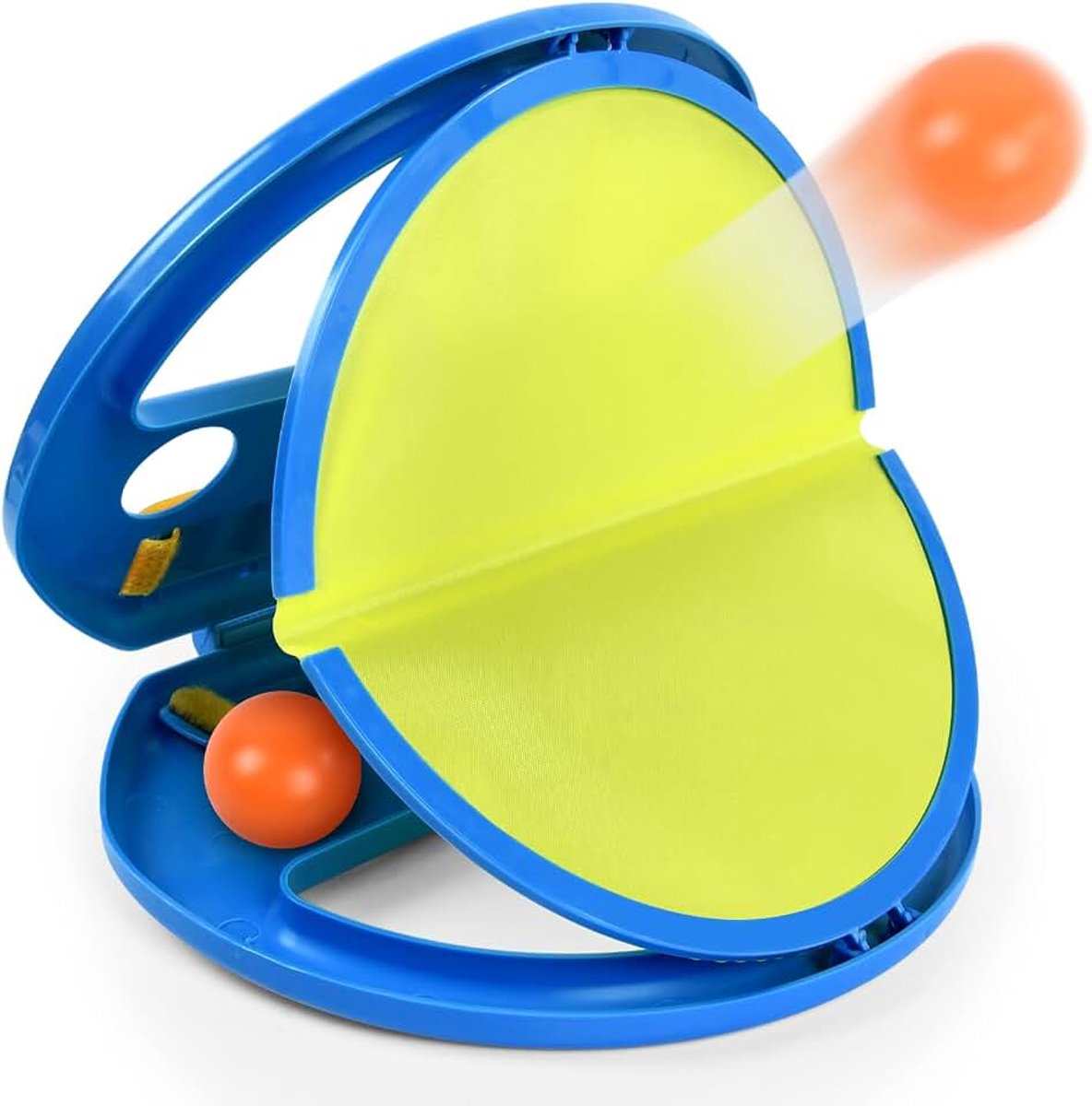 Klittenbandbalspel voor kinderen, werpspel met bal, werpspel voor kinderen, outdoor, plezier balspel voor buiten, spelletjes strandspeelgoed voor kinderen en volwassenen