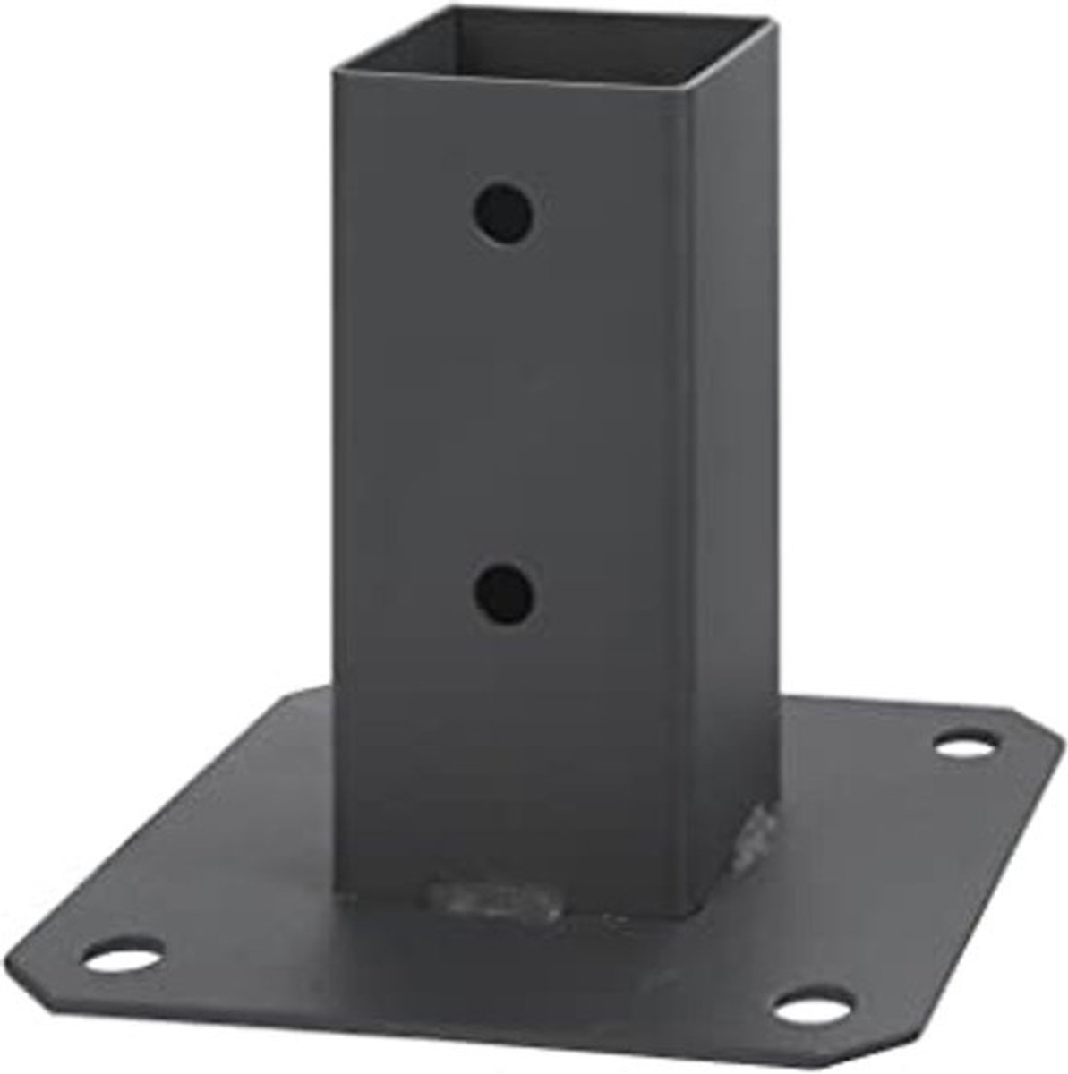 Opschroefhuls voor houten palen - 70 x 70 mm - duurzame paaldrager en grondanker