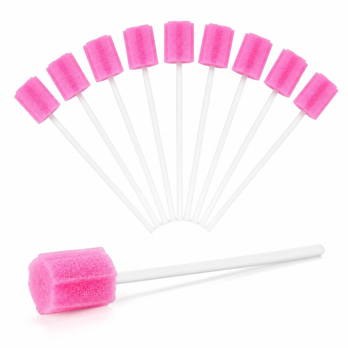 VHV - Mondverzorgingsswabs - Mondverzorging ragers 100 stuks - wattenstaafje - dental swabs