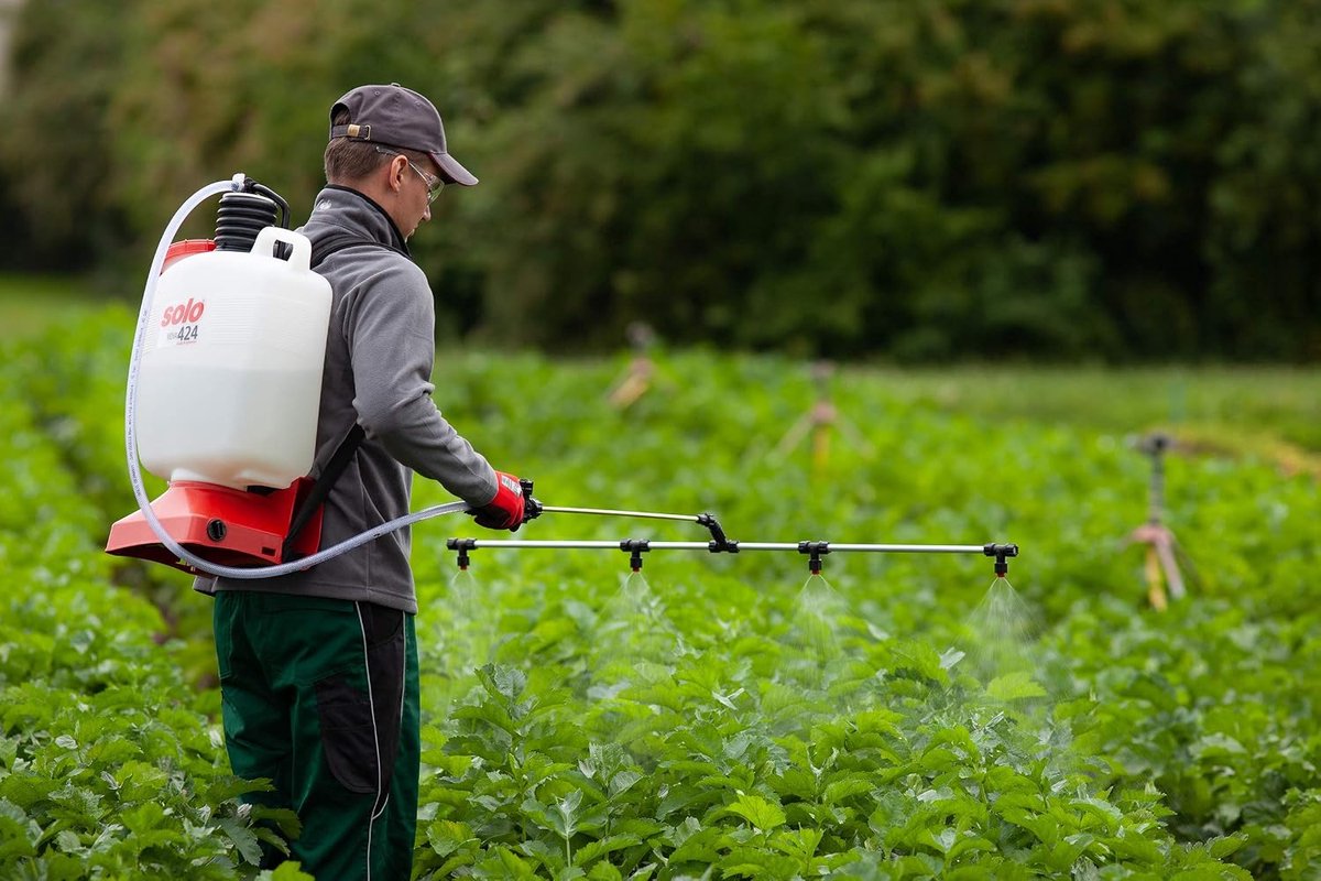 120 cm aluminium spray boom met 4 sproeiers