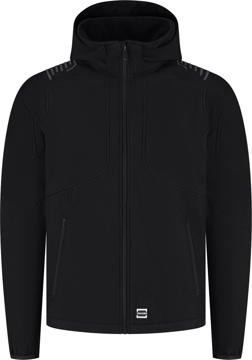 Tricorp Softshell Capuchon Luxe Redefined 406104 Zwart