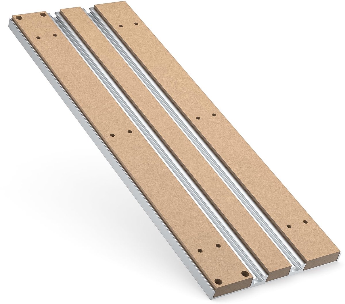CNC Router Spoilboard - Hybride Spoilboard 600x400 mm - MDF - Uitbreiding Werkgebied - Accessoire CNC Machine