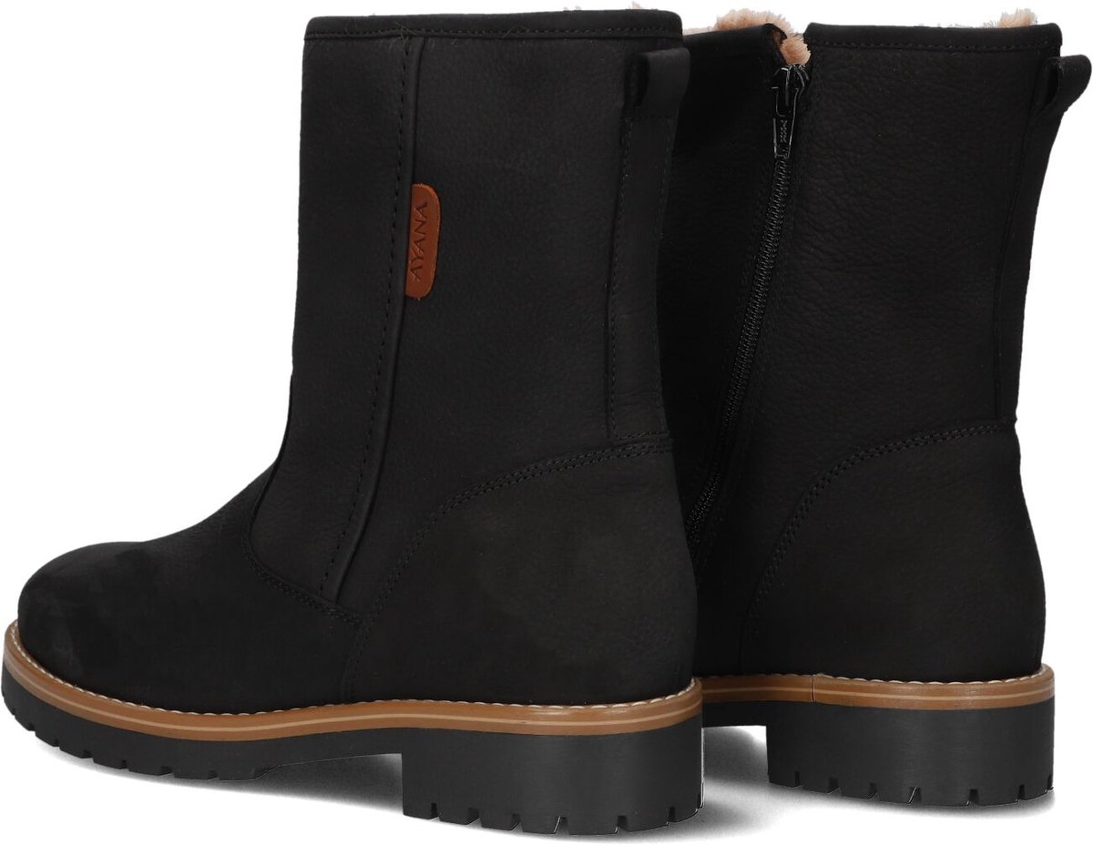 AYANA 763 Boots Dames - Zwart - Maat 36