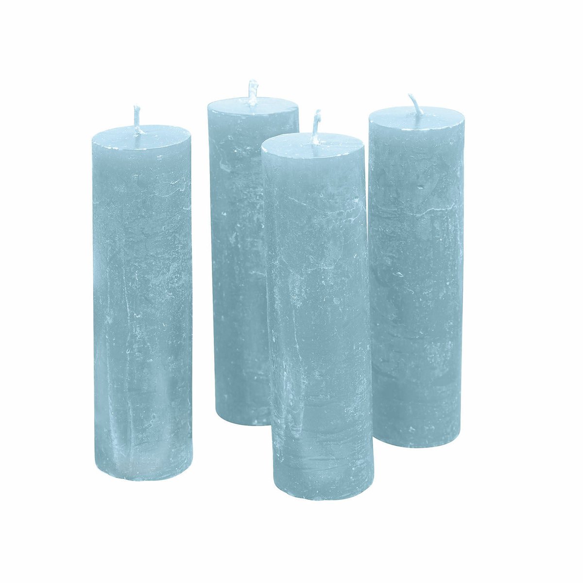 LOBERON Kaars set van 4 Muriel blauw