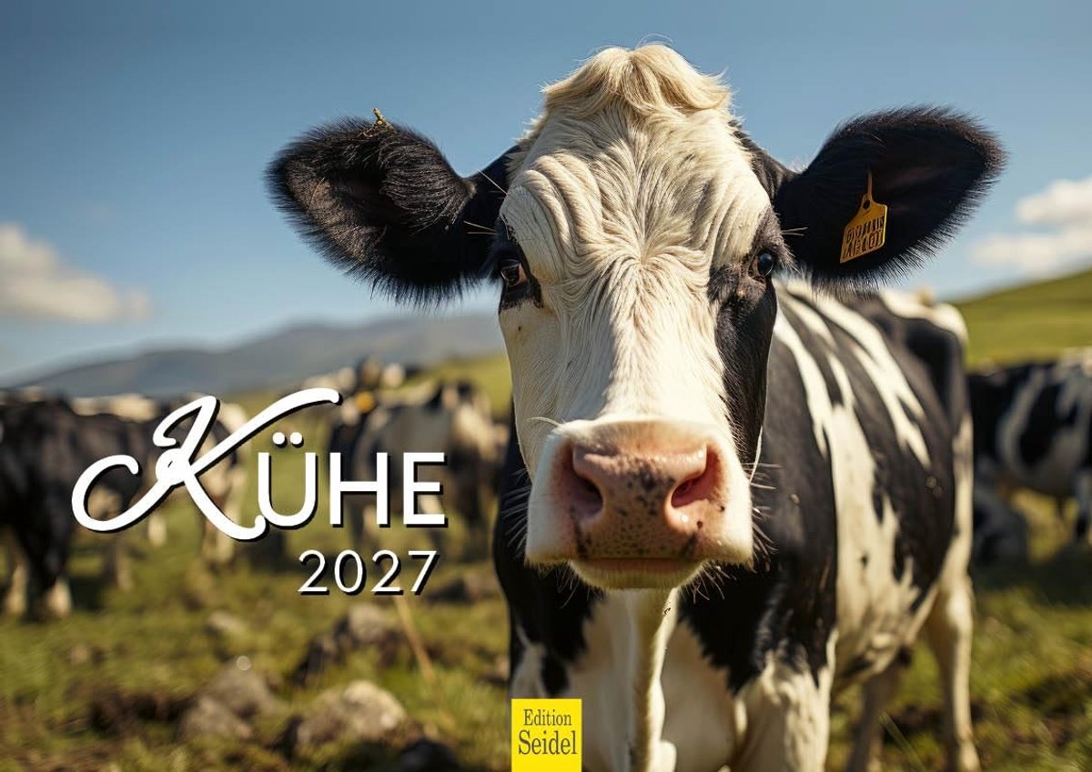 Elzusha - Kalender Koeien 2027 - Muurkalender A4