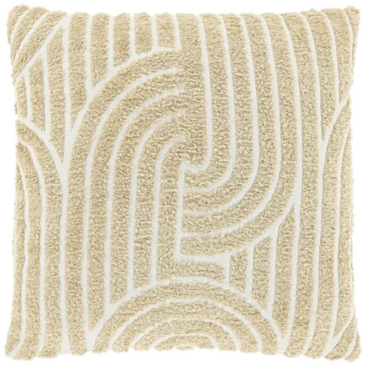 Unique Living Sierkussen Ziza - Chateau Grey - 45x45cm Grijs