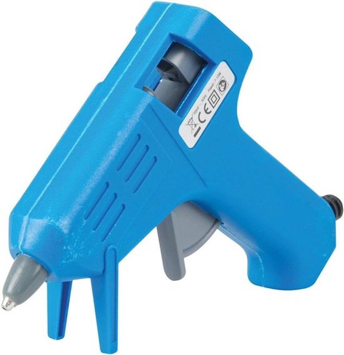 Mini-lijmpistool - Compact lijmpistool - Klusjes thuis - Snelle opwarming - 6 x 6 x 2.5 cm - Meerkleurig