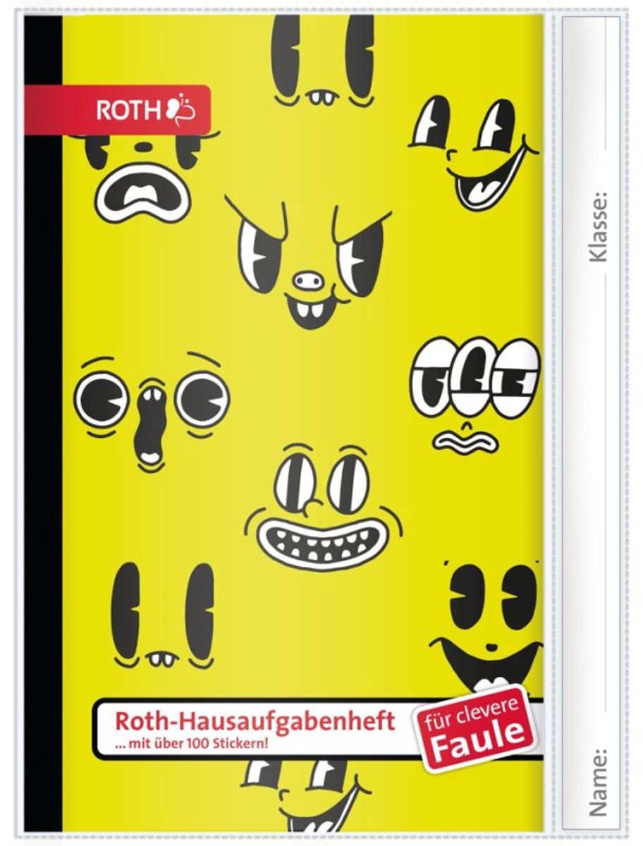 ROTH huiswerkheft Teens The Universe, A5, 104 pagina's, met beschermhoes