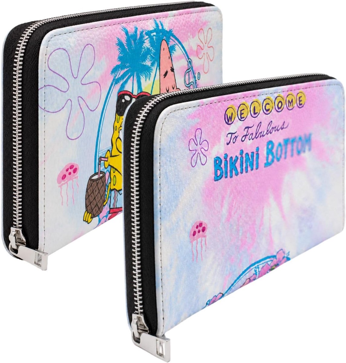 Onder de Zee Welkom Eigenzinnige Makkers Kwallen Vangen Clutch Beurs, Wit - ShopVlot