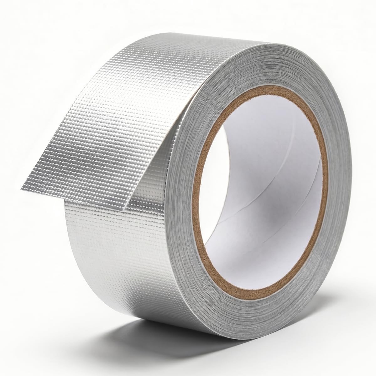 Aluminium Plakband, Hittebestendig tot 300 °C, Waterdichte Isolatietape voor Ventilatiebuizen, Motoren en Kabels - 5 cm x 20 m