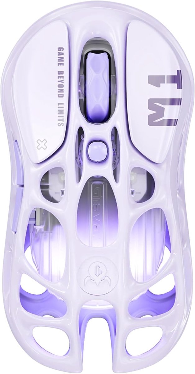 Draadloze Gaming Muis voor Hoogwaardige Prestaties - Ergonomisch Ontwerp, Snelle Respons, Geavanceerde Sensor - Geel — afbeelding 3
