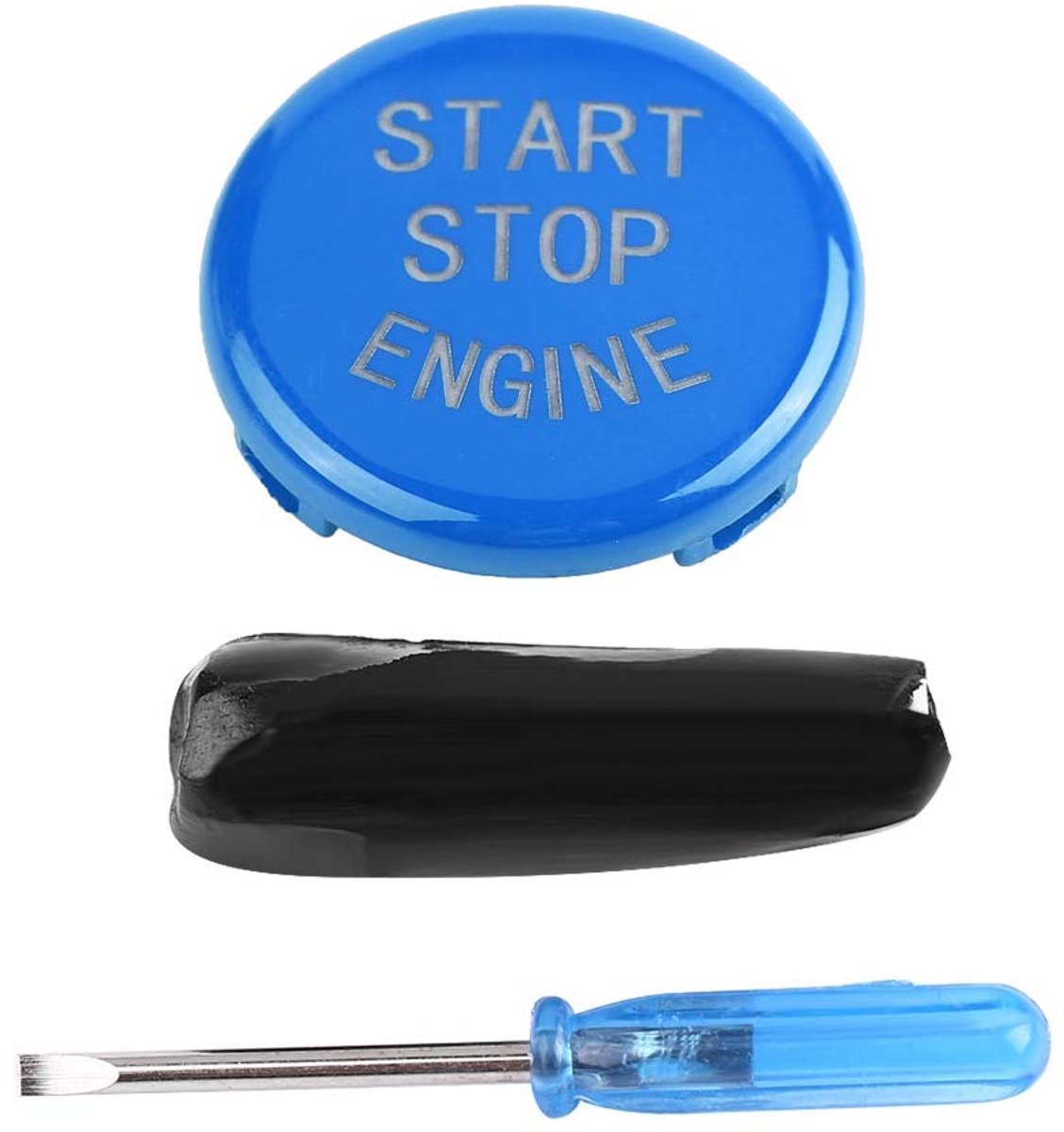 Startknop motor uitschakelen - blauwe uitvoering - beschermt tegen krassen en stof - perfecte compatibiliteit - ShopVlot