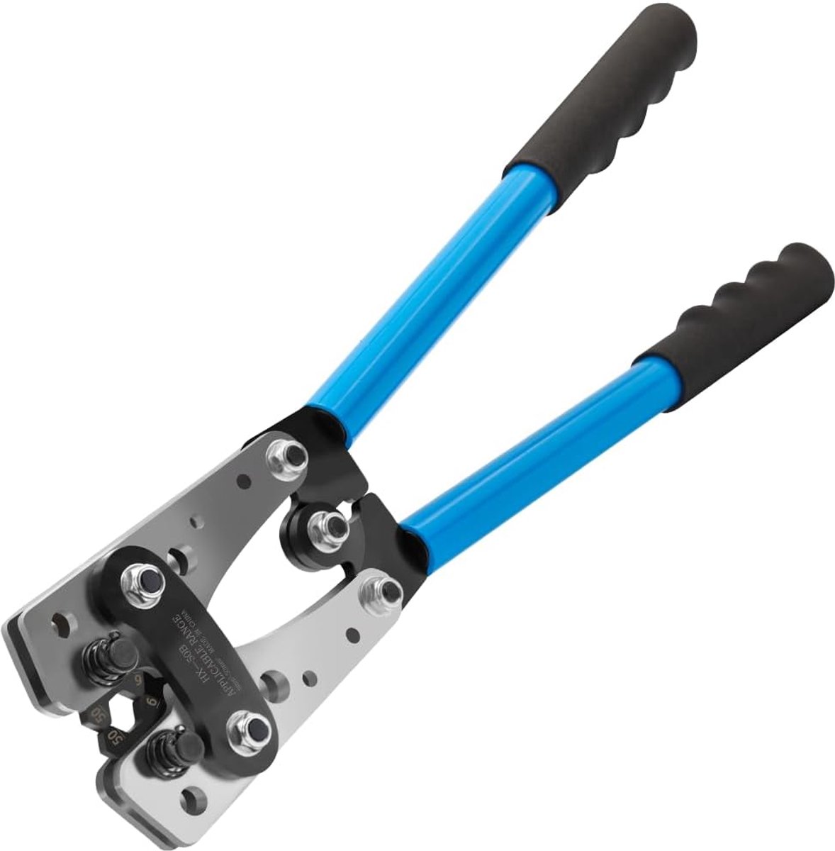 Crimping Pliers Cable Lugs Tube Cable Shoe Pliers 6-50mm² Cable Lugs Crimping Pliers for DIY Electrician Crimping - ShopVlot