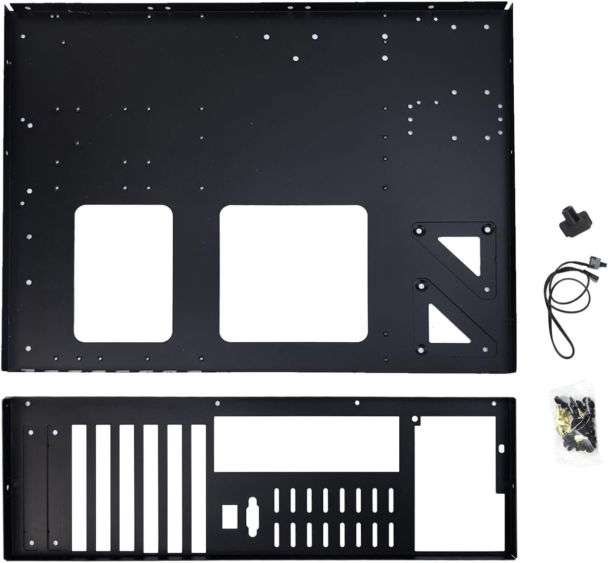 PC test bench, E-ATX open enclosure, open-air PC case with extended heat dissipation, motherboard mount for servers - ShopVlot