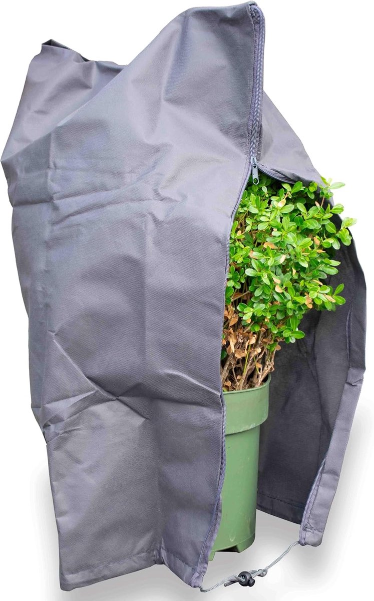 schlauchmeister 24 ... wir leiten's durch ... Premium XXL winter protection for plants, grey, potted plants, winter - ShopVlot