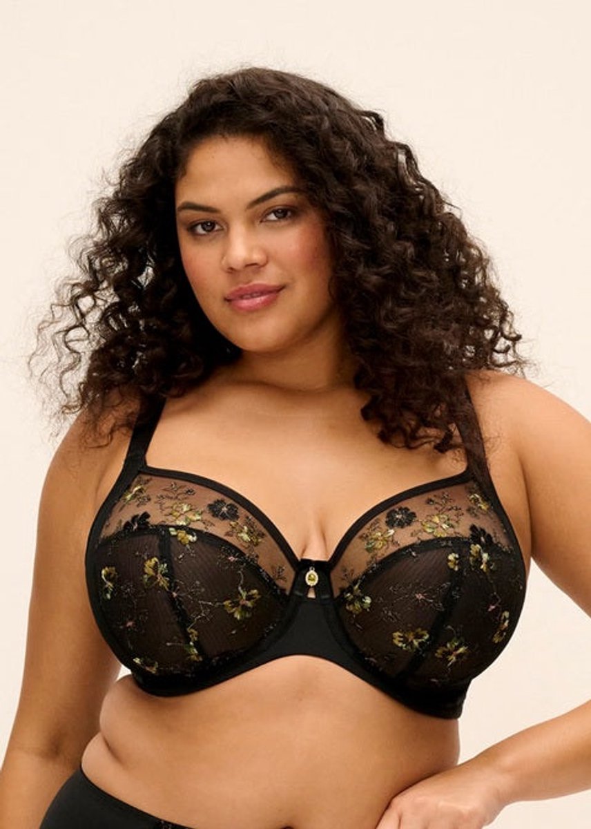 Elomi Lyriana Beugel BH Jet - Zwart