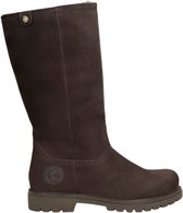 Panama Jack Bambina B147 Bruin Leren Dames Laars met Bontvoering - Maat 36