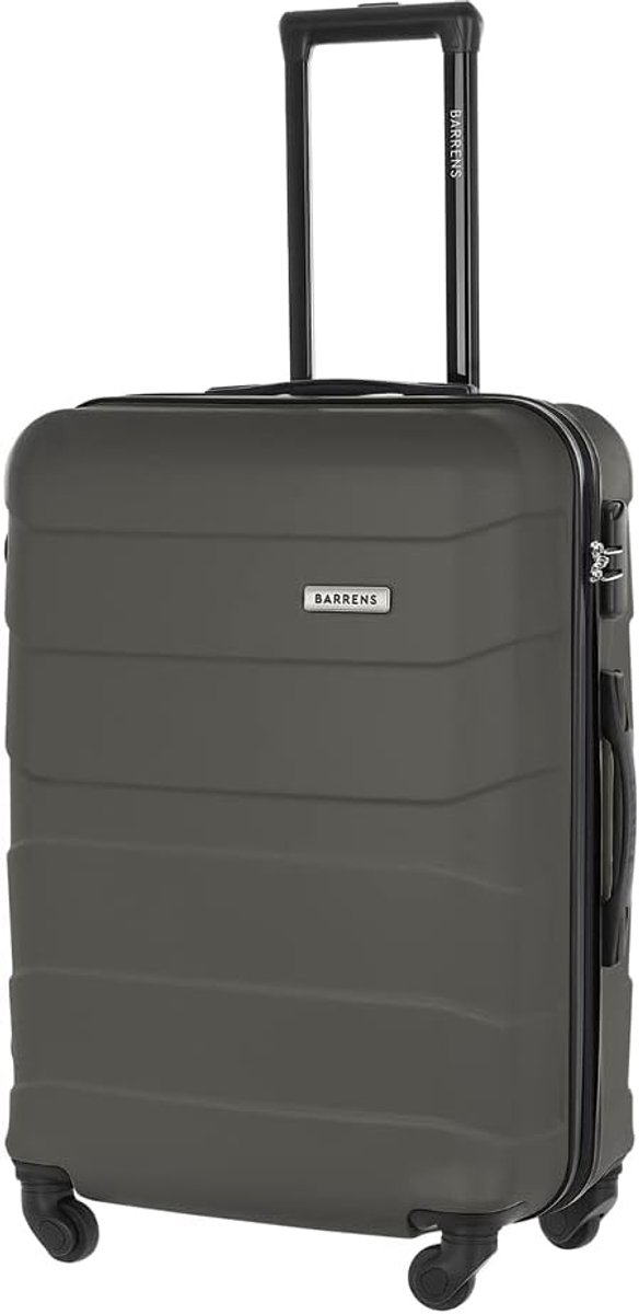 BARRENS Valis - ABS Material - Travel Case Encryption Lock - Airline Suitable, GRAPHITE, Moyen - ShopVlot