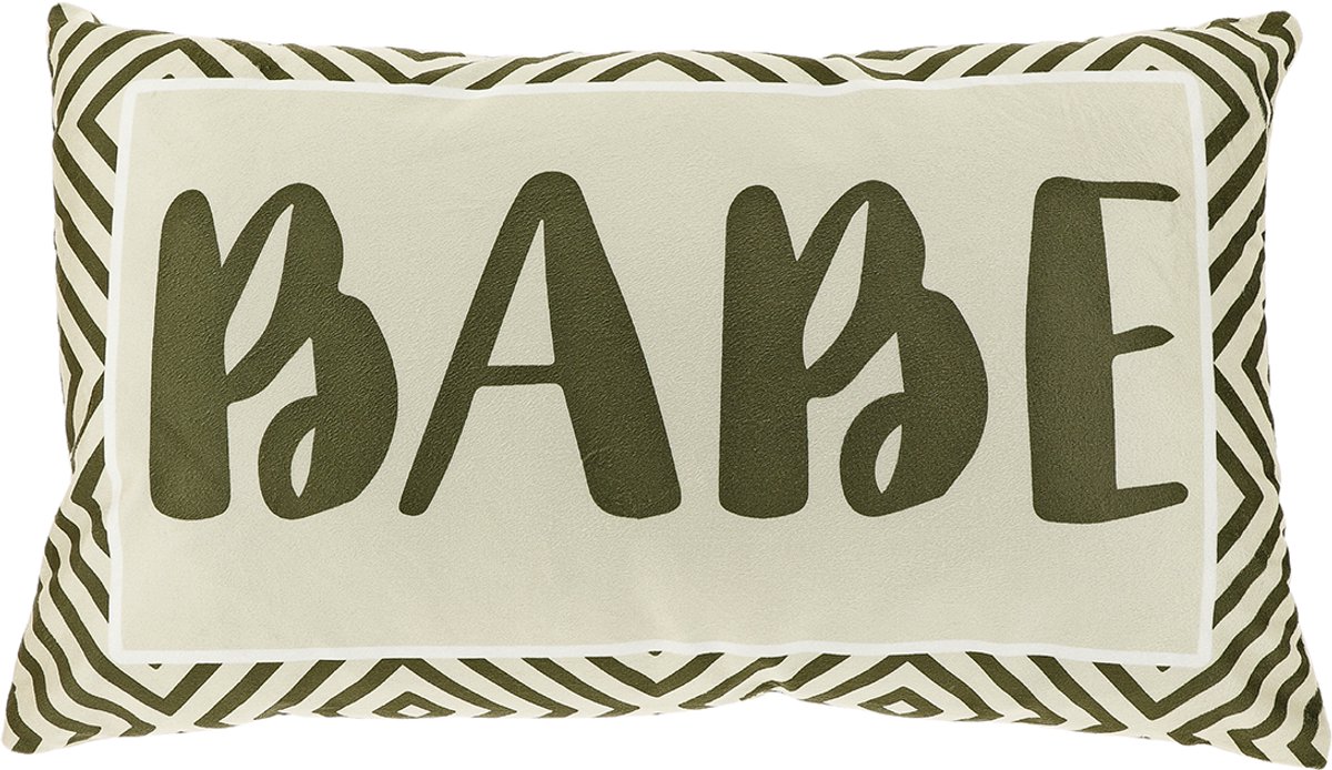 Unique Living Sierkussen Text Print 30x50cm - Dessin 4 Multicolor
