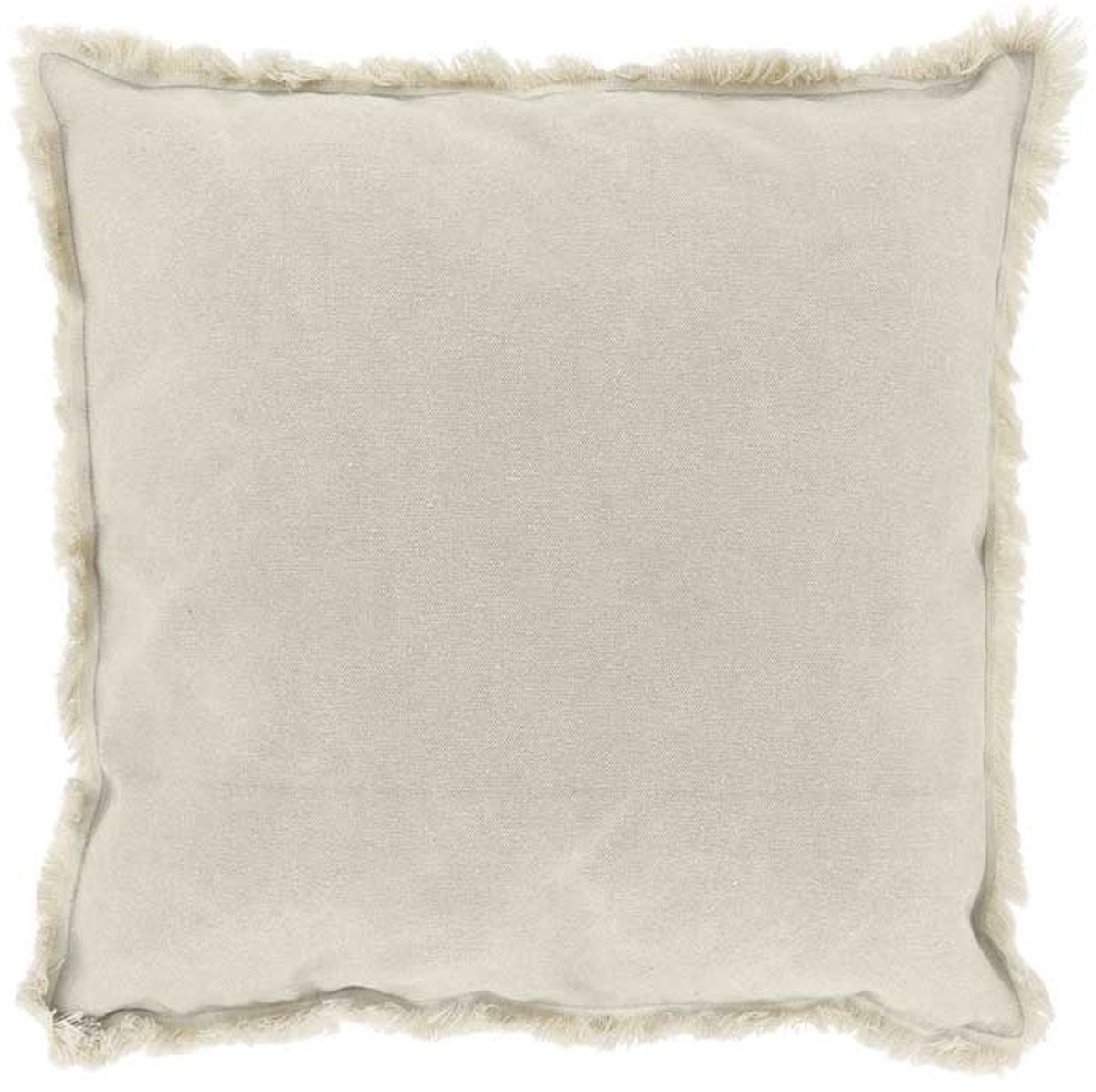 Unique Living Sierkussen Laurie Dove White -45x45cm Wit